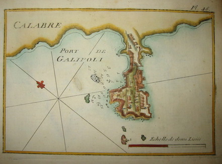 Allezard Jean Joseph - Roux Joseph Port de Gallipoli 1804 Genova